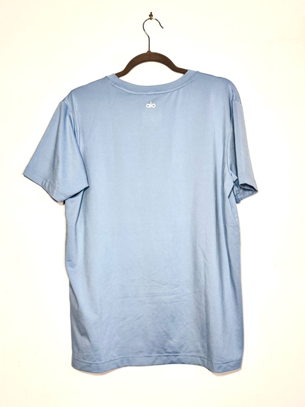 ALO Yoga Conquer Reform Crewneck Short Sleeve Size Large - Picture 2 of 3